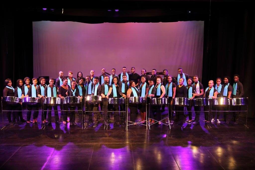 The UWI Panoridim Steel Orchestra.