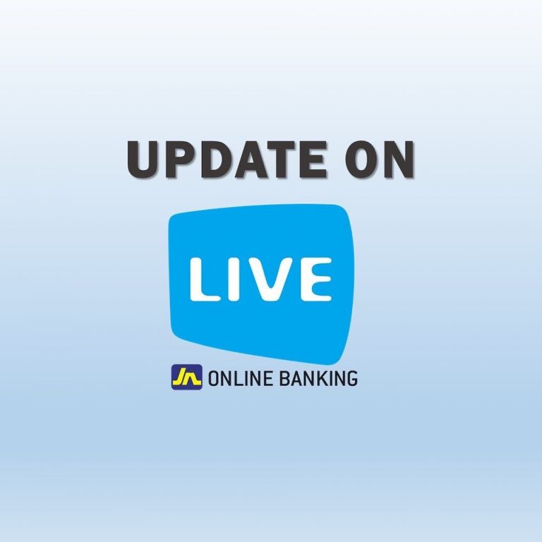 JN LIVE Personal online banking platform has been restored. JN Bank