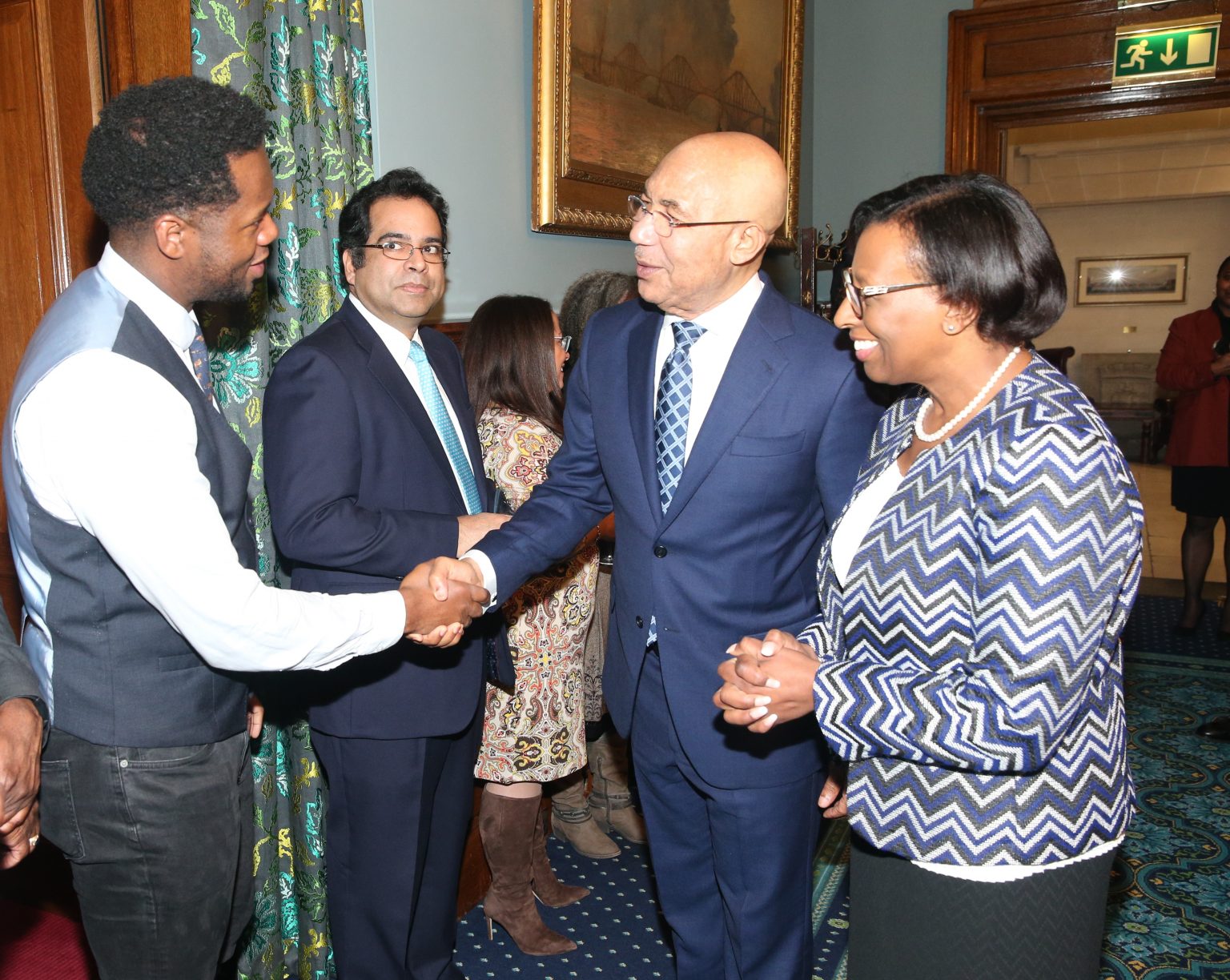 Governor Generals supports JN in London JN Bank